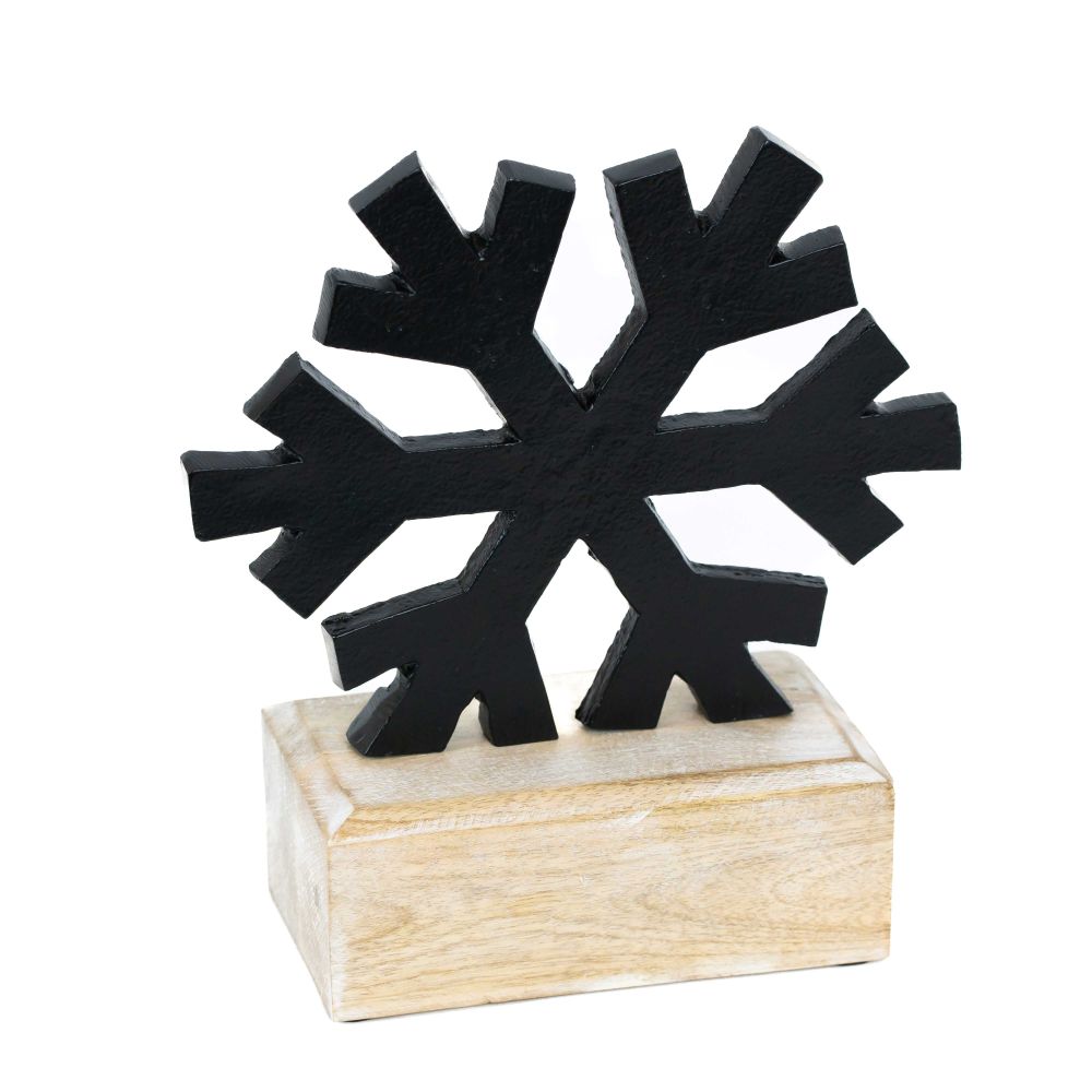 Snowflake Cutout on Stand