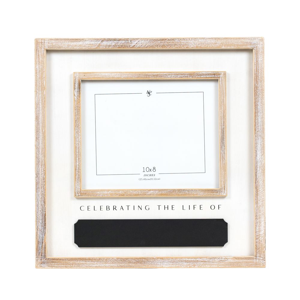 For Life Frame Memorial Photo Frame | Celebrating Life Wood Frame