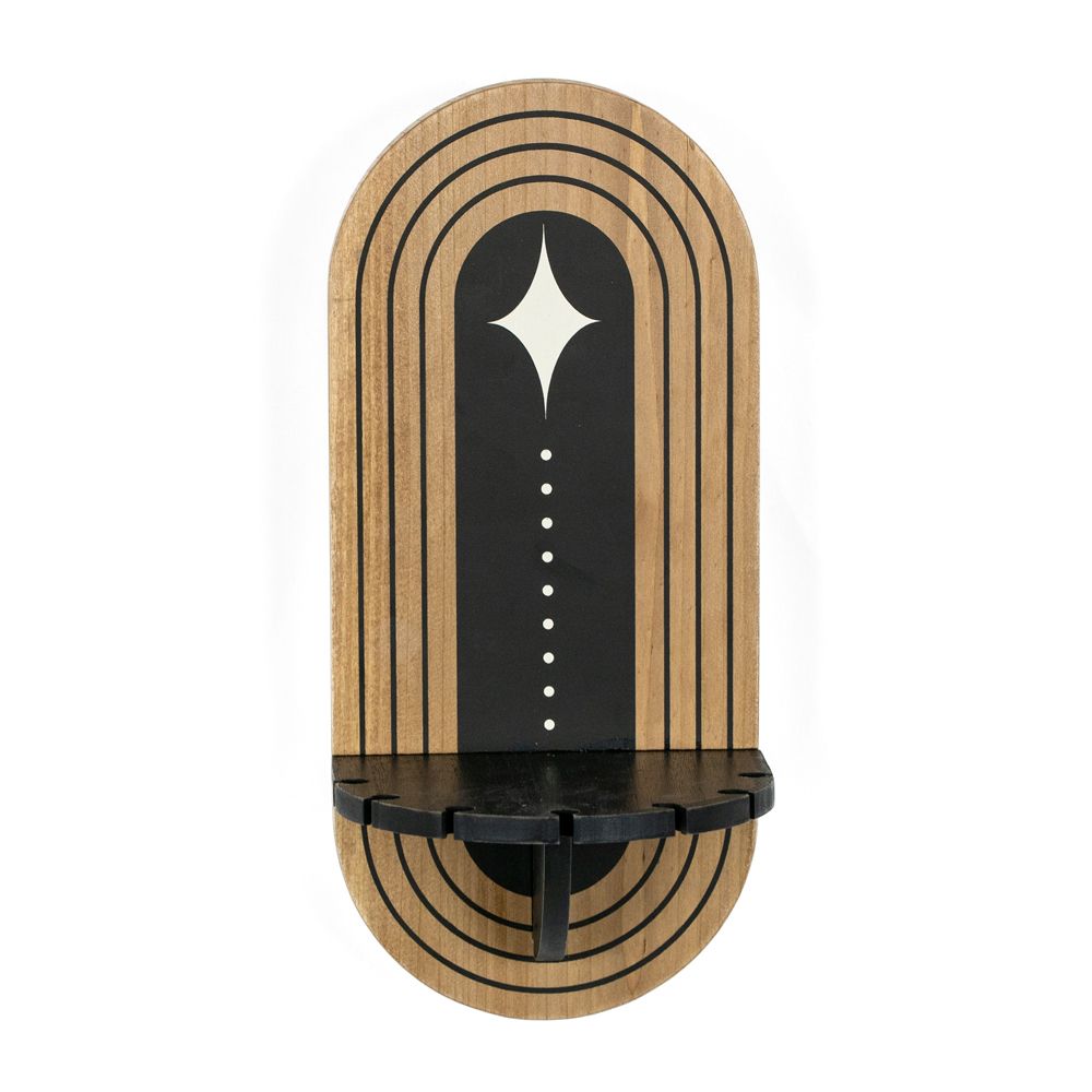 Wood Sconce Shelf