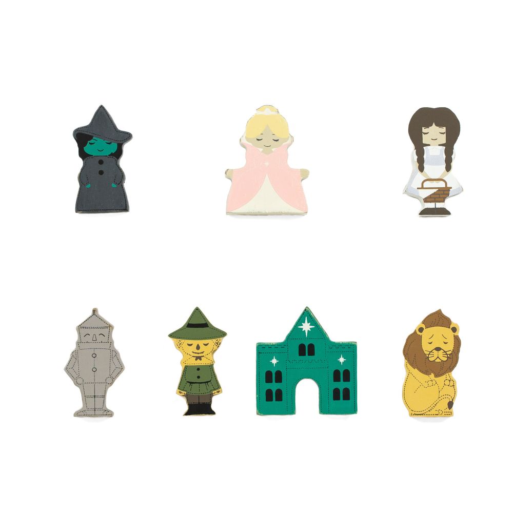 Wizard of Oz Wood Shapes Set