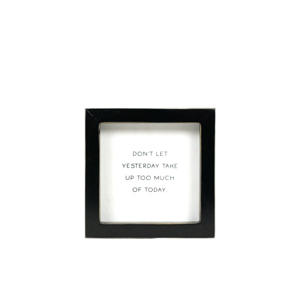 Today Wood Frame Sign