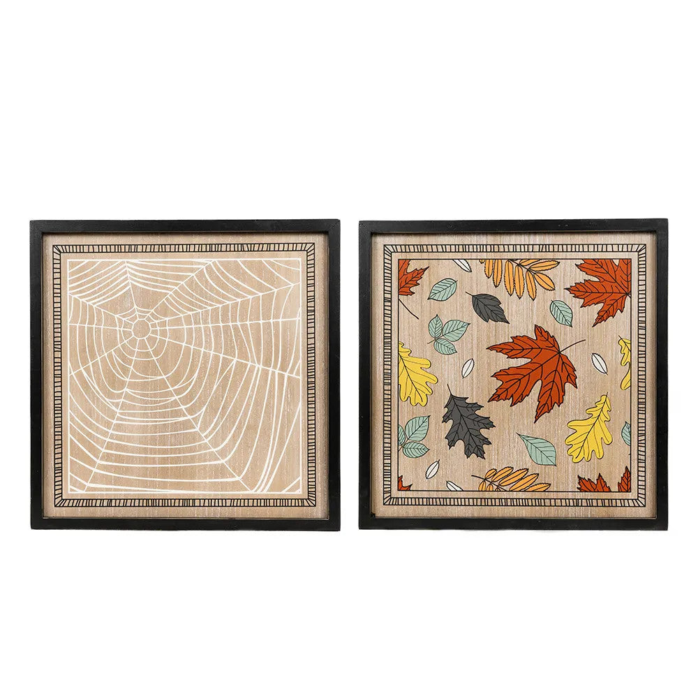 Sweet & Spooky Reversible Wood Frame Sign