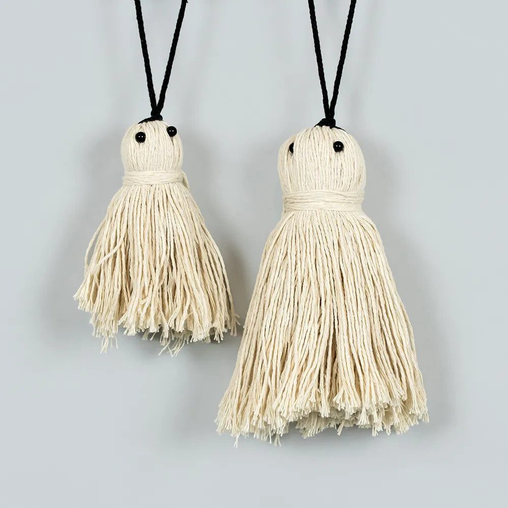 Tassel Ghost Ornaments Set of 2