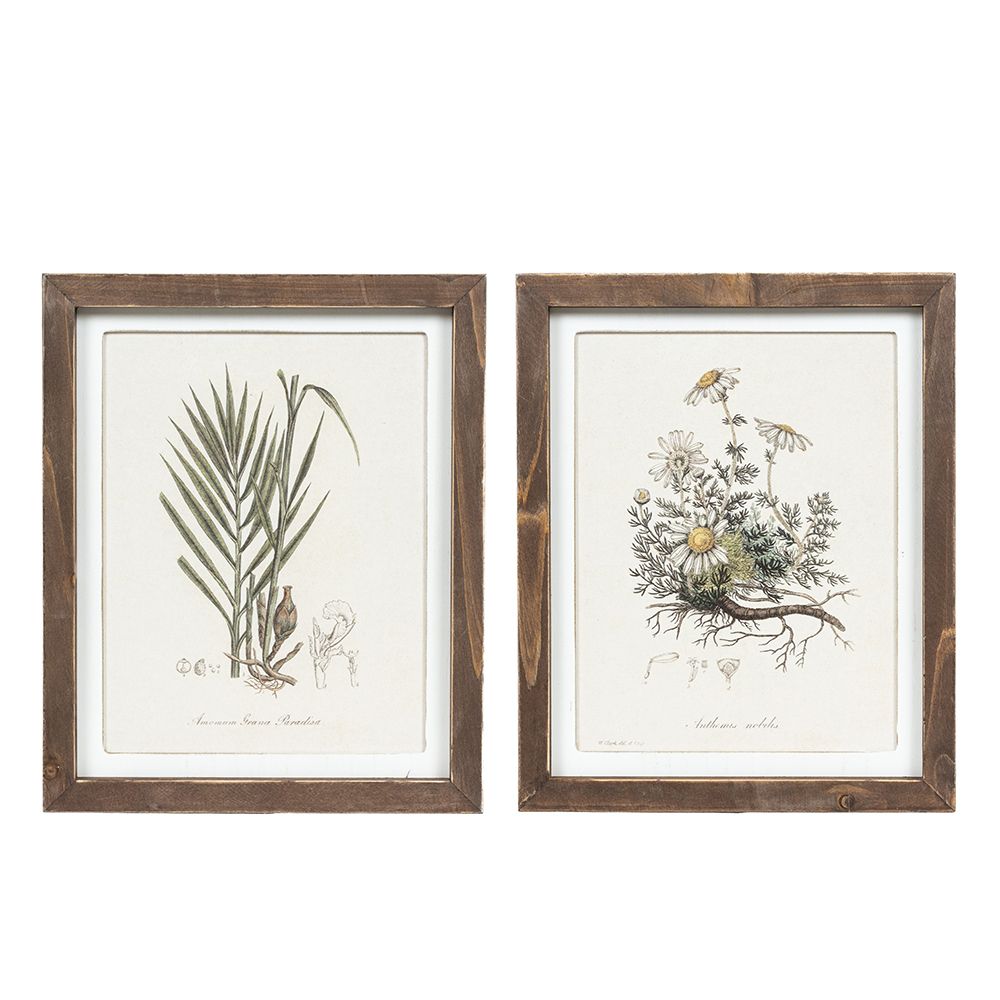 11x13 Reversible Wood Frame Sign - Bouquet