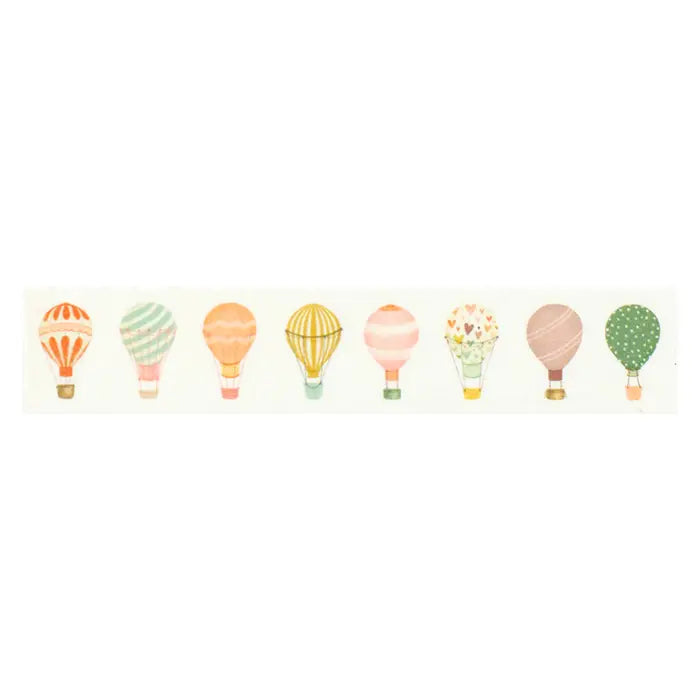 View 2 of Darling Hot Air Balloons Washi Tape - That's My Girl - Carta Bella