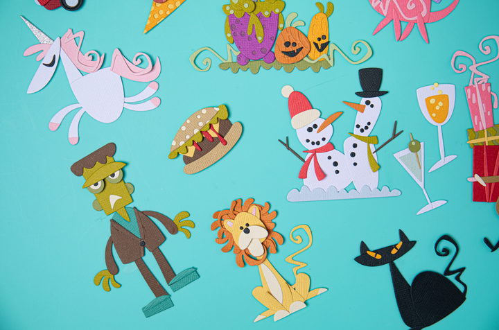 Infinite Doodles #1 Thinlits Die- Pete Hughes-Sizzix