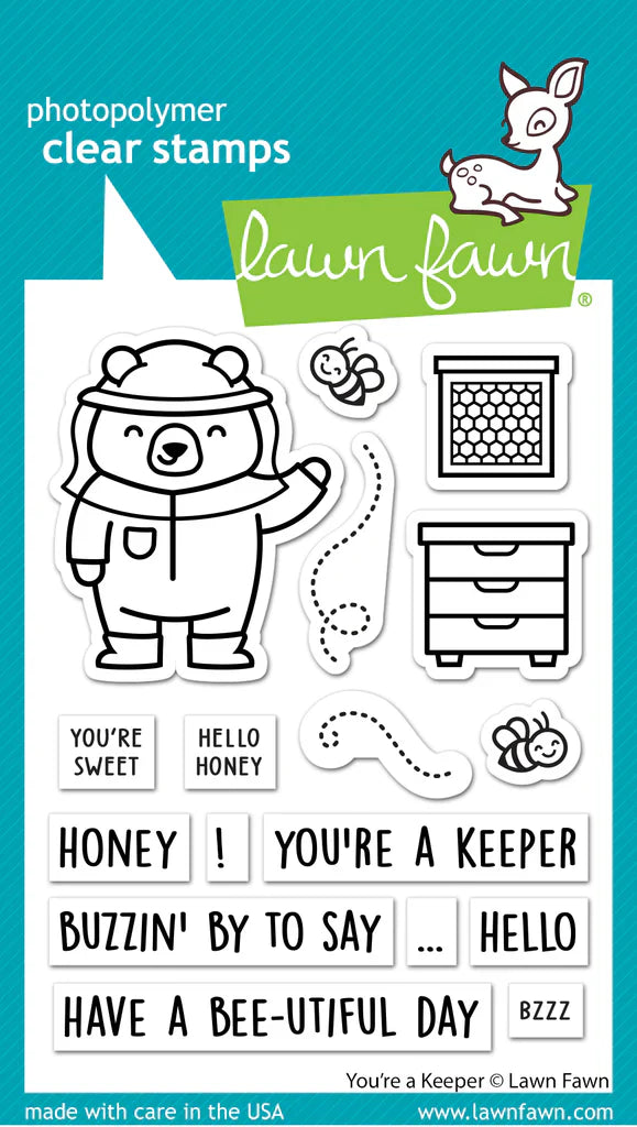 You're a Keeper Stamps - Lawn Fawn