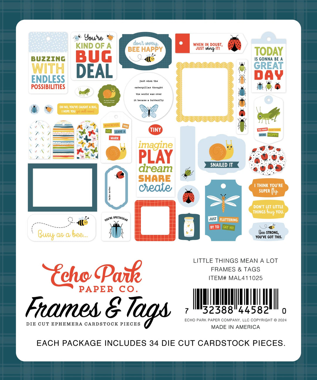 Little Things Mean A Lot Frames & Tags - Echo Park