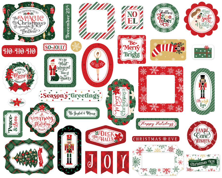 Nutcracker Christmas Ephemera - Echo Park