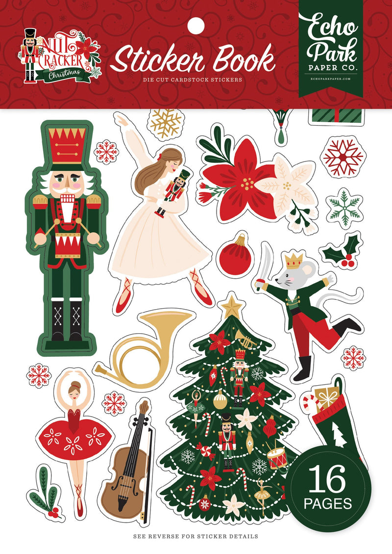 Nutcracker Christmas Sticker Book Echo Park