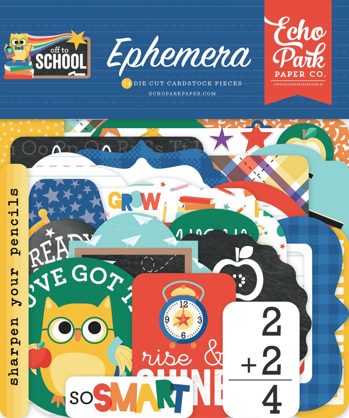 Off To School Ephemera - Echo Park