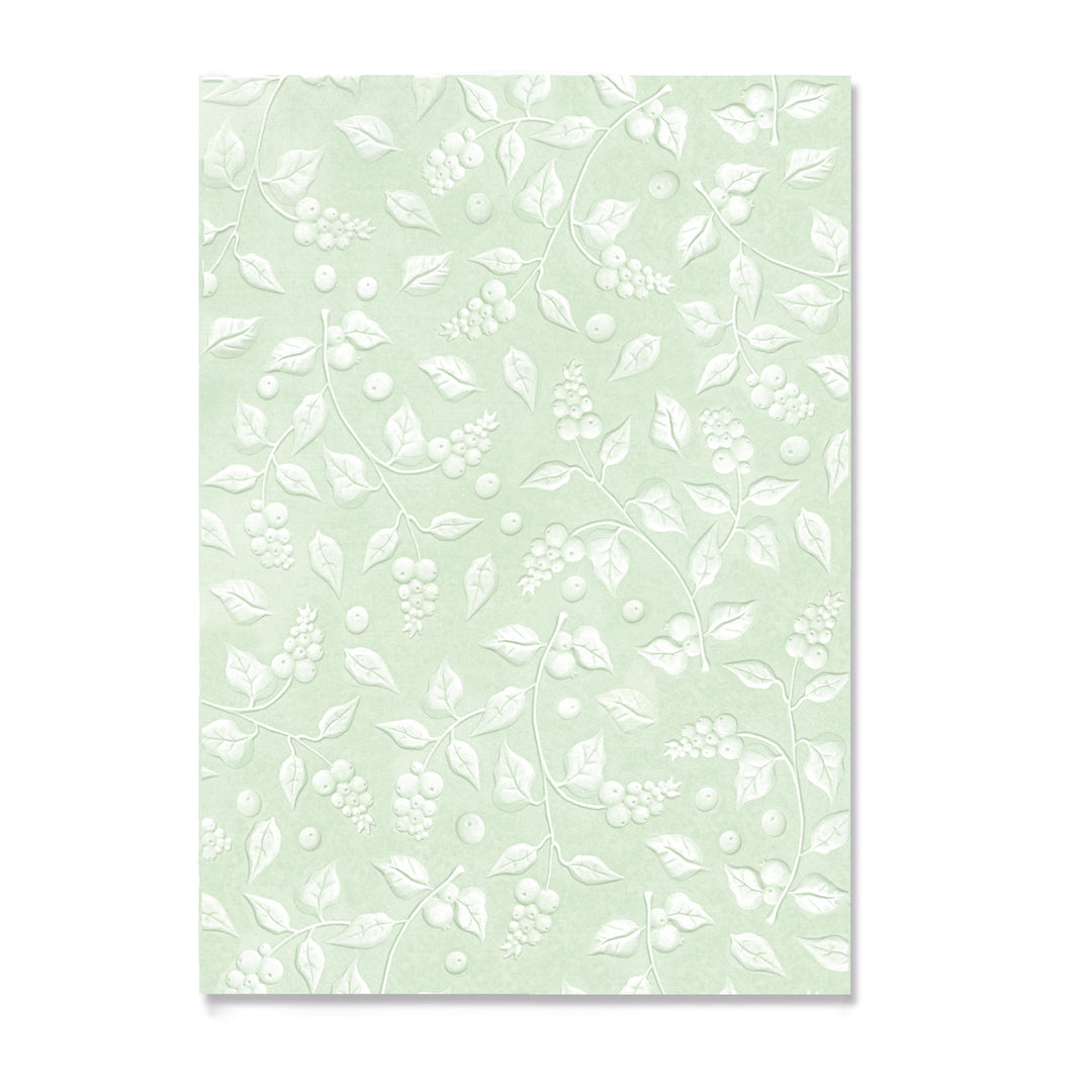 Snowberry 3DTextured Emboss Folder  - Sizzix