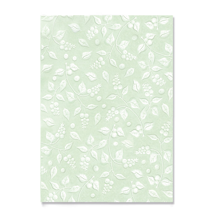 Snowberry 3DTextured Emboss Folder  - Sizzix