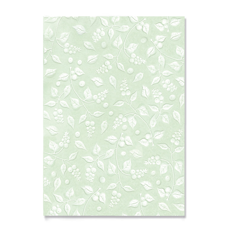 Snowberry 3DTextured Emboss Folder  - Sizzix