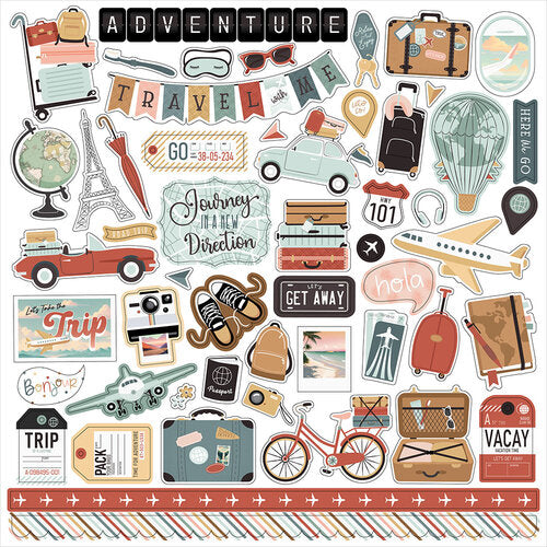 Let's Take The Trip Element Stickers - Echo Park