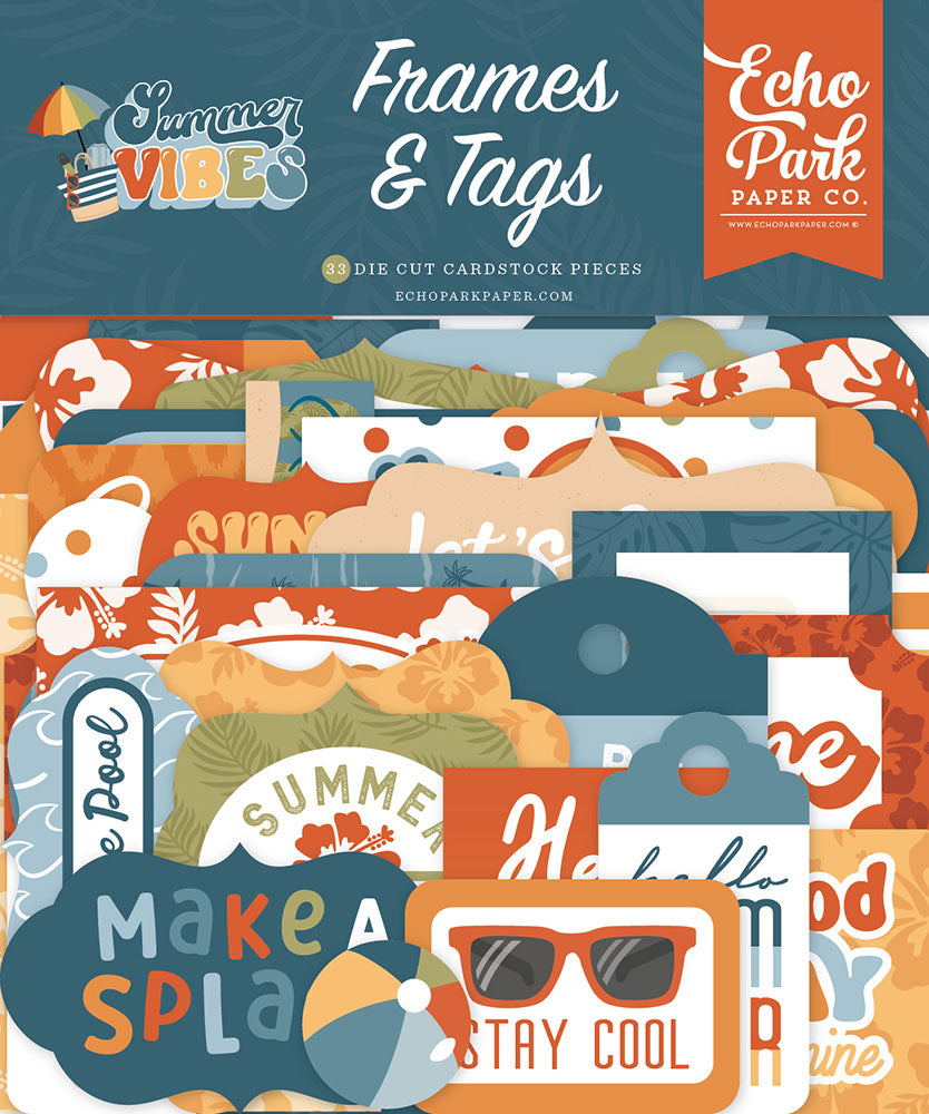 Summer Vibes Frames & Tags - Echo Park