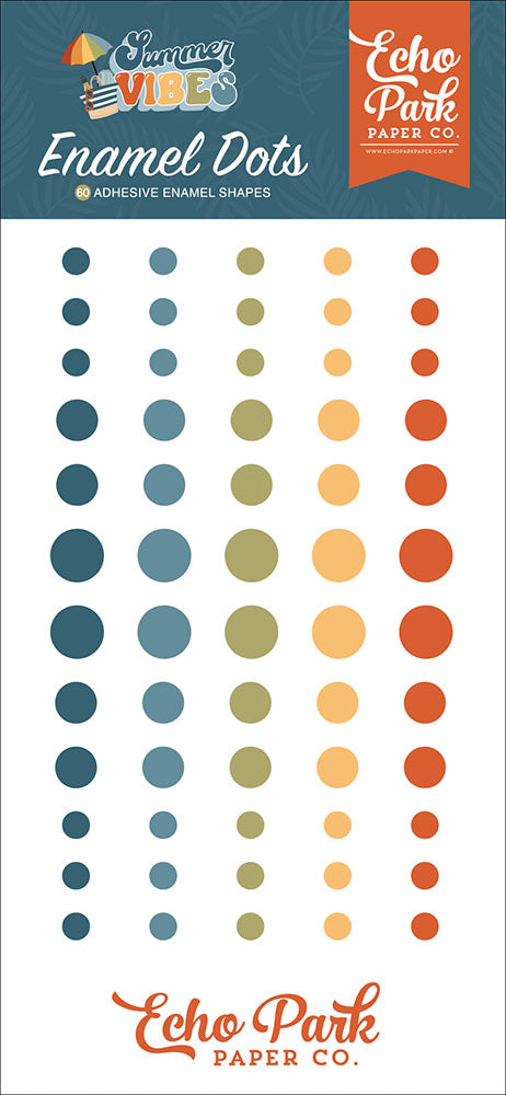 Summer Vibes Enamel Dots - Echo Park