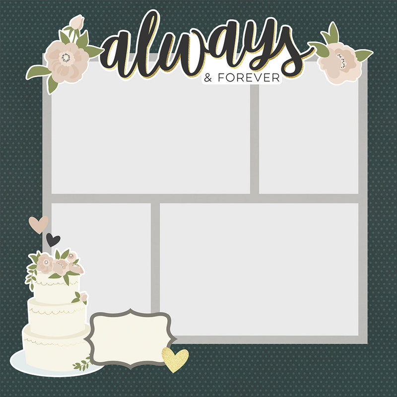 Wedding Page Pieces - Simple Pages - Simple Stories