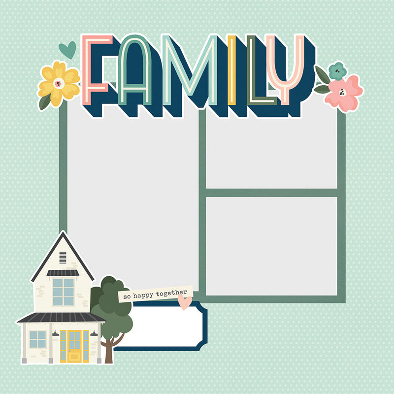 Family Page Pieces - Simple Pages - Simple Stories