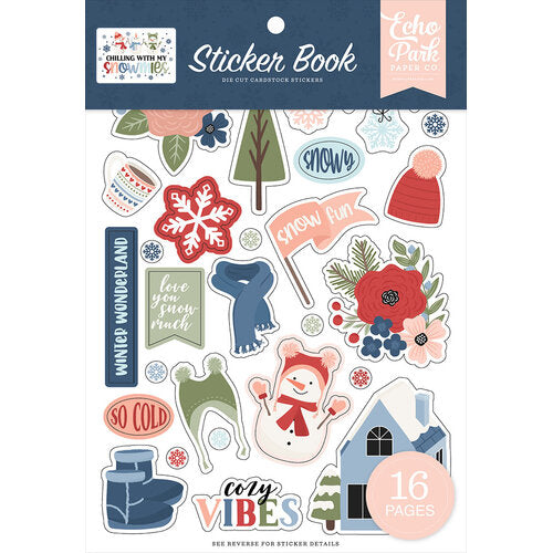 Chilling With My Snowmies Sticker Book - Echo Park