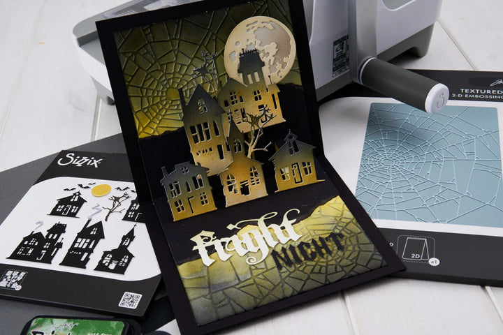 Ghost Town Thinlits Die Set (11 pack) by Tim Holtz (Vault) - Halloween Collection - Sizzix