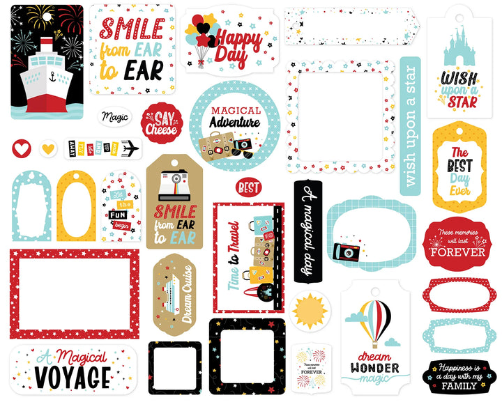 View 2 of A Magical Voyage Frames & Tags - Echo Park