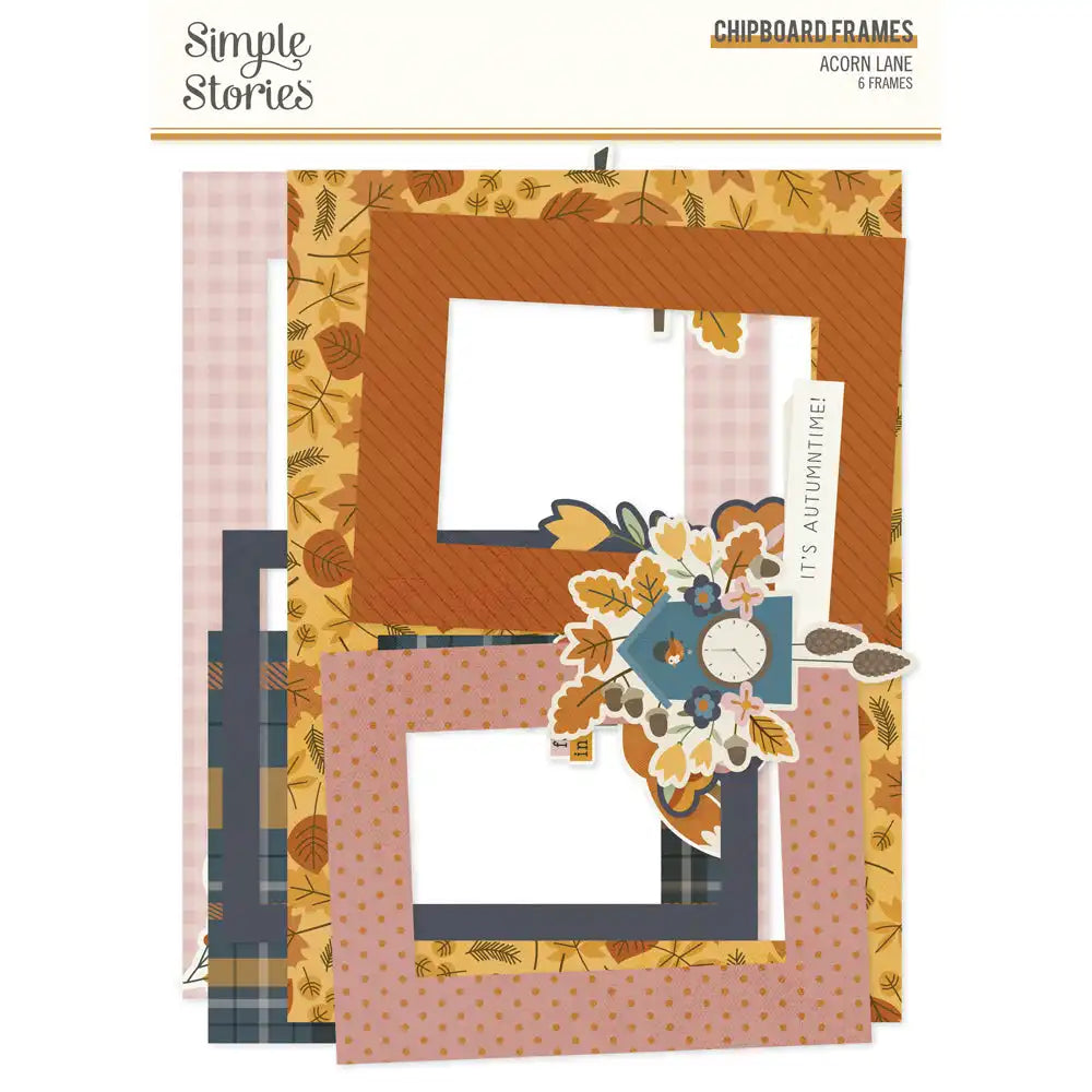 Acorn Lane- Chipboard Frames - Simple Stories