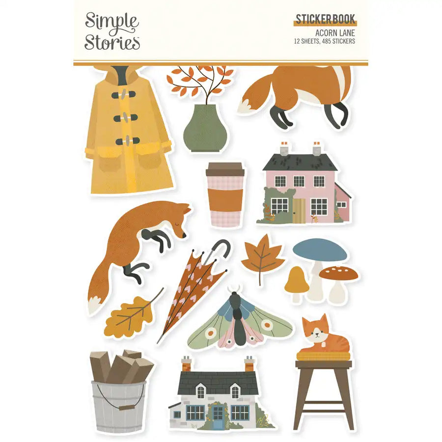 Acorn Lane - Sticker Book - Simple Stories