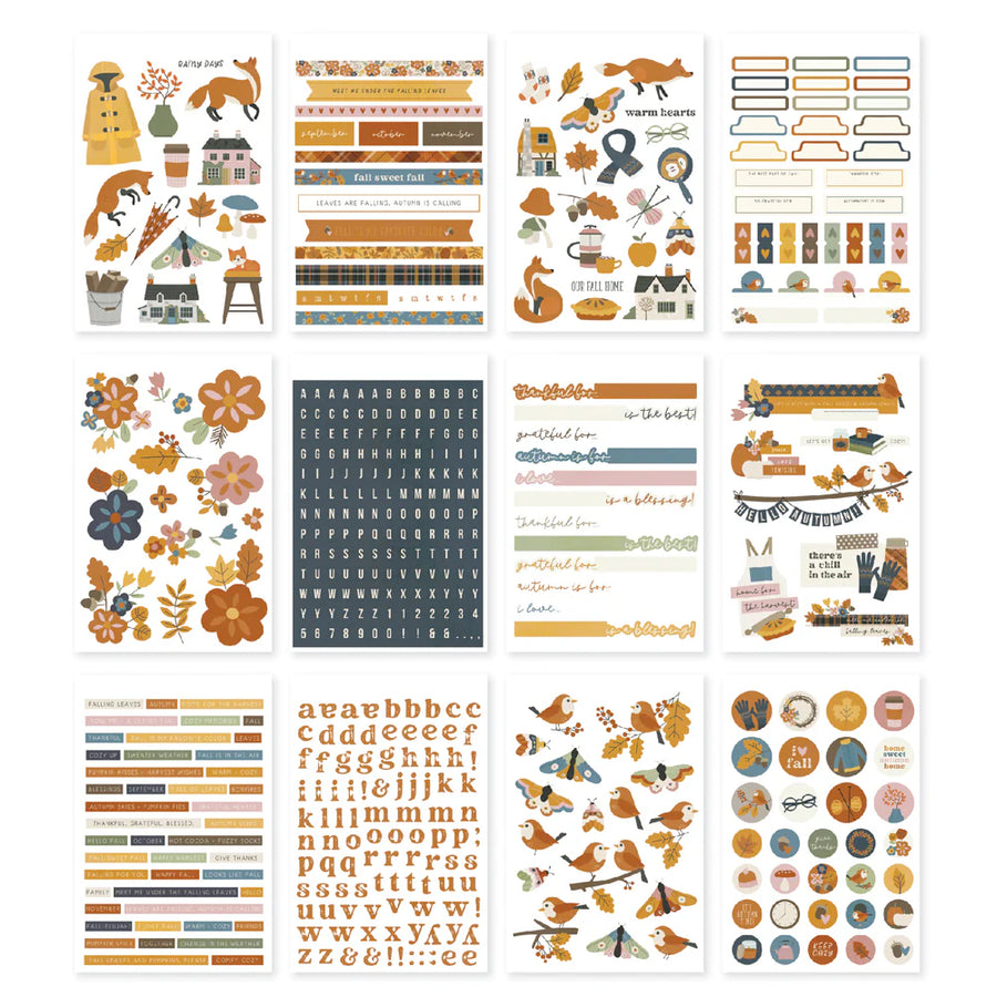 Acorn Lane - Sticker Book - Simple Stories