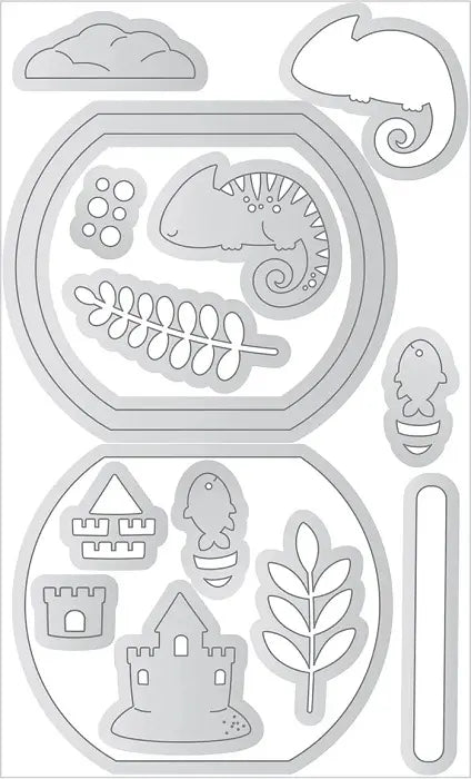 So Adora-Bowl Doodle Cuts - Summer Fun - Doodlebug