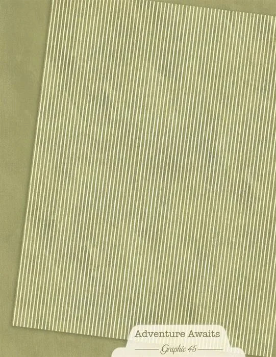 Adventure Awaits Patterns & Solids Paper Pack, 8.5" x 11" - Graphic 45