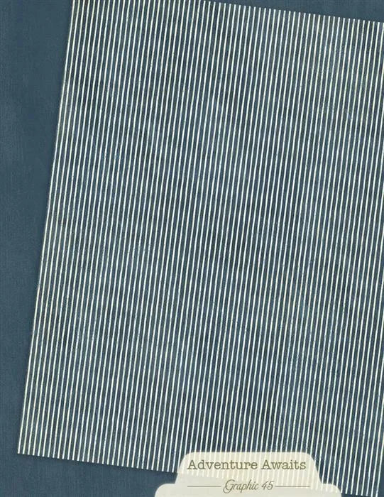 Adventure Awaits Patterns & Solids Paper Pack, 8.5" x 11" - Graphic 45