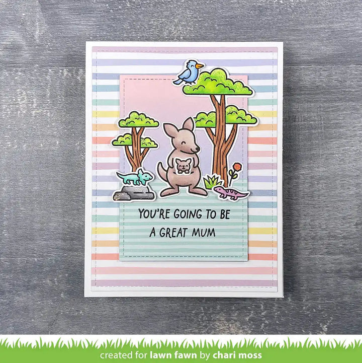 All the Mums Stamps - Lawn Fawn