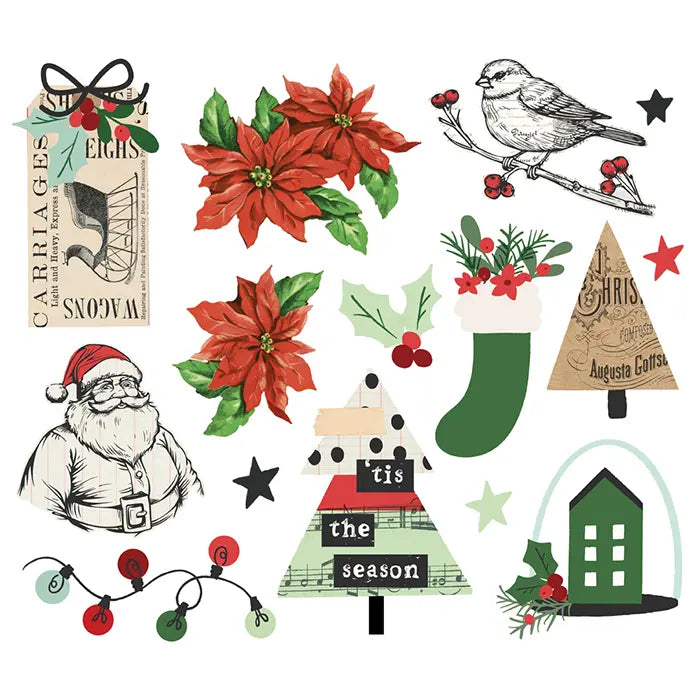 All Wrapped Up Big Bits & Pieces - Simple Stories