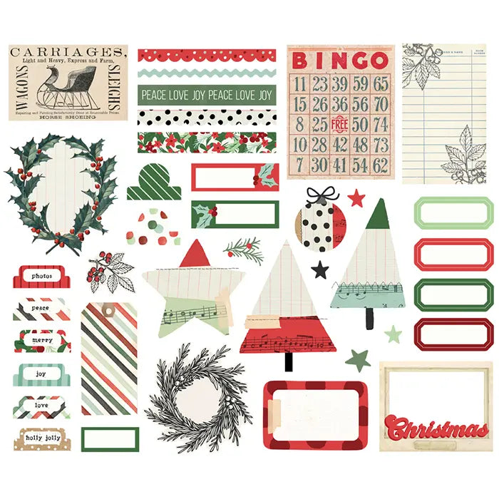 All Wrapped Up Journal Bits & Pieces - Simple Stories