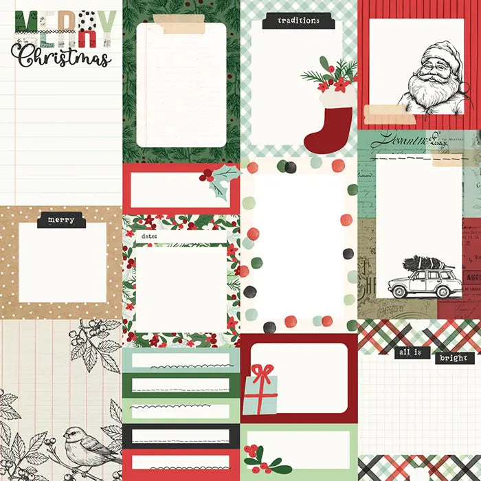 All Wrapped Up Scrapbook Collection Kit, 12" x 12" - Simple Stories