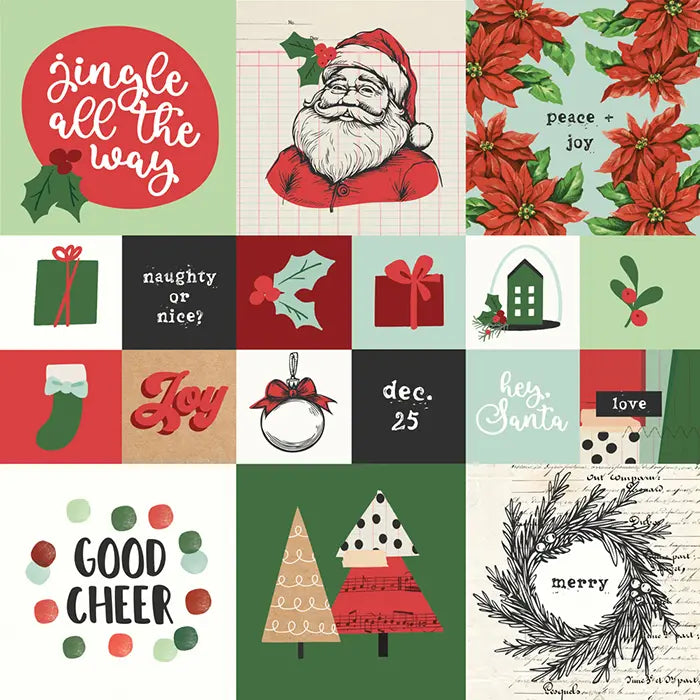 All Wrapped Up Scrapbook Collection Kit, 12" x 12" - Simple Stories