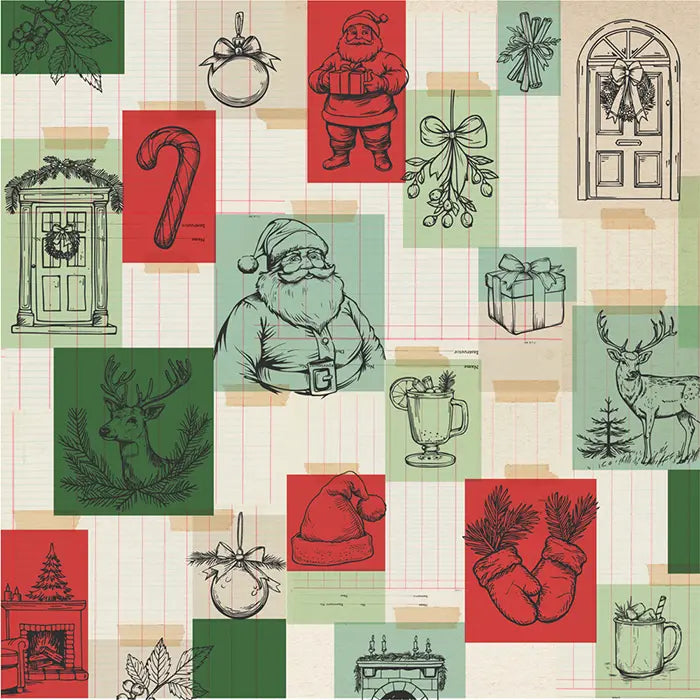 All Wrapped Up Scrapbook Collection Kit, 12" x 12" - Simple Stories