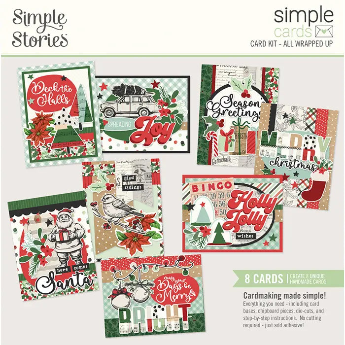 All Wrapped Up Simple Cards Card Kit - Simple Stories