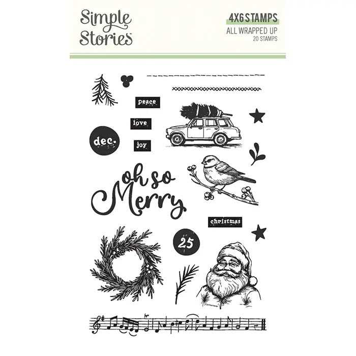 All Wrapped Up Stamps - Simple Stories