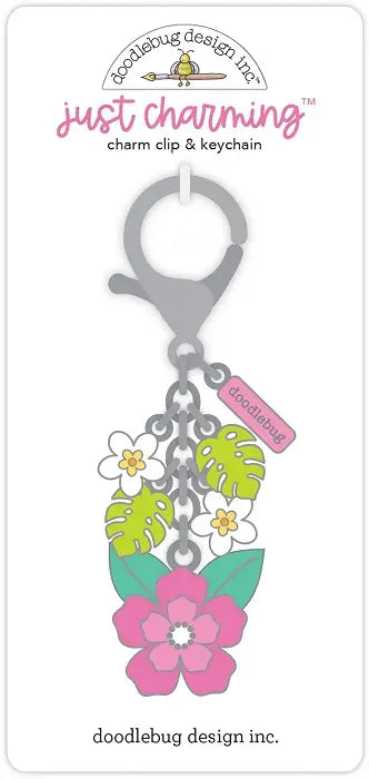 Aloha Just Charming Clip - Summer Fun - Doodlebug