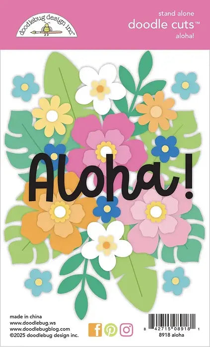 Aloha! Doodle Cuts - Summer Fun - Doodlebug