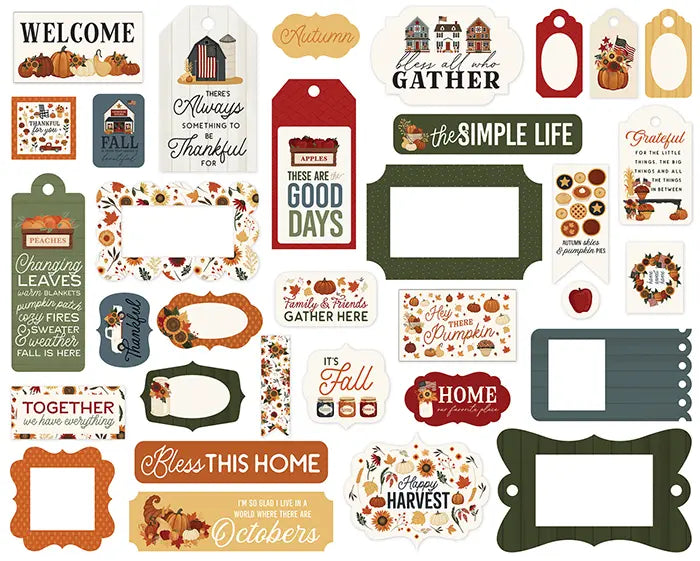 Americana Frames & Tags - Carta Bella