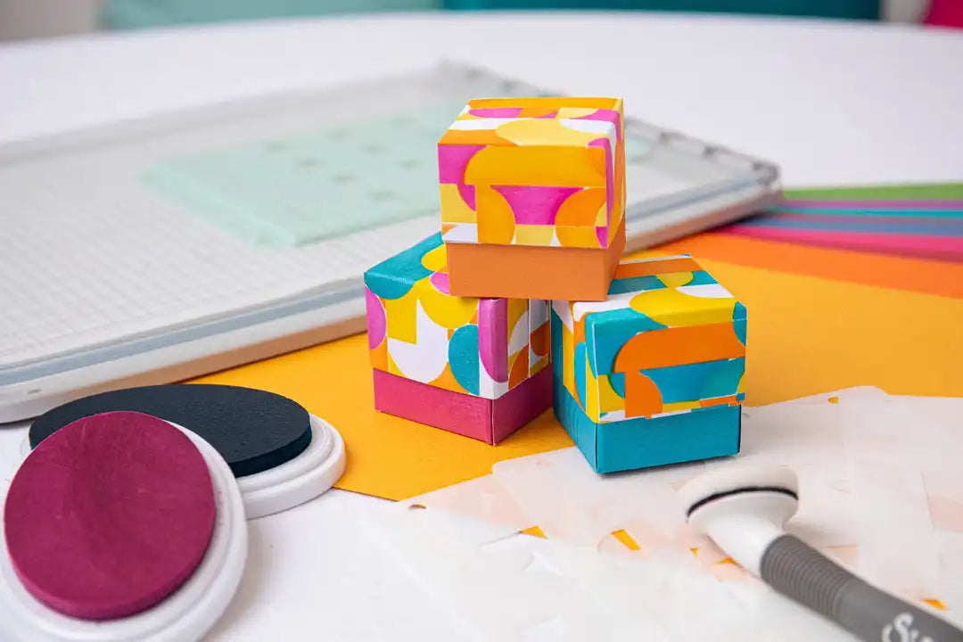 View 2 of Around the Block A6 Layered Stencils (Cosmopolitan series) by Stacey Park - Sizzix