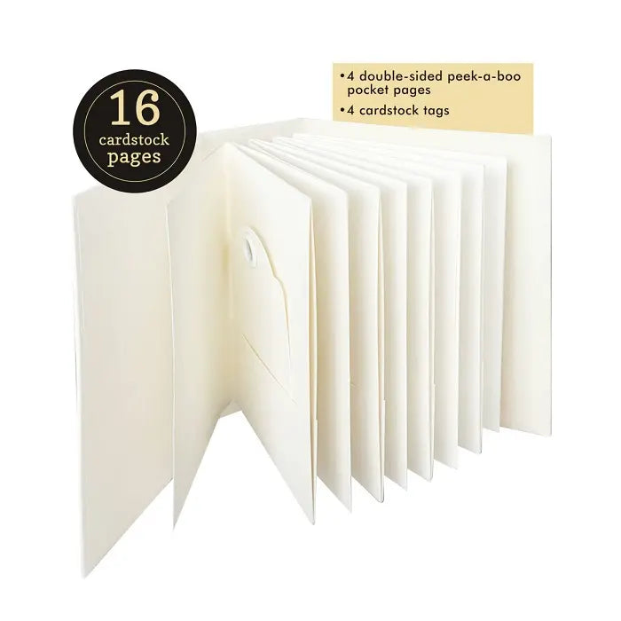 Artist Trading Card Album with Matchbook Box Ivory - Graphic 45