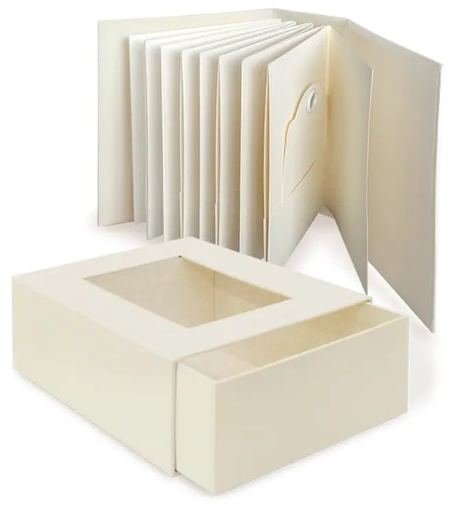 Artist Trading Card Album with Matchbook Box Ivory - Graphic 45