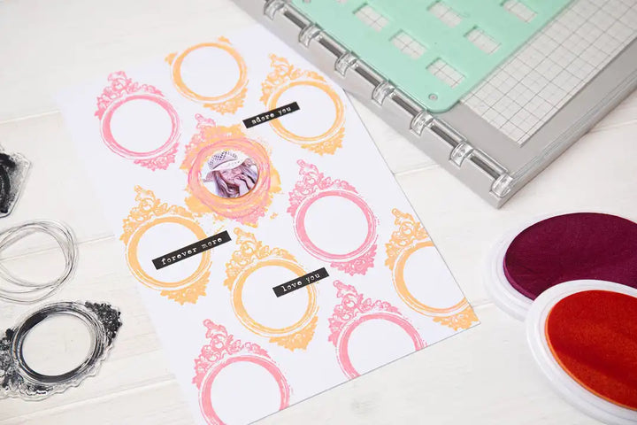 View 3 of Artsy Regal Frame Layered Clear Stamps Set 3PK by 49 and Market - Sizzix