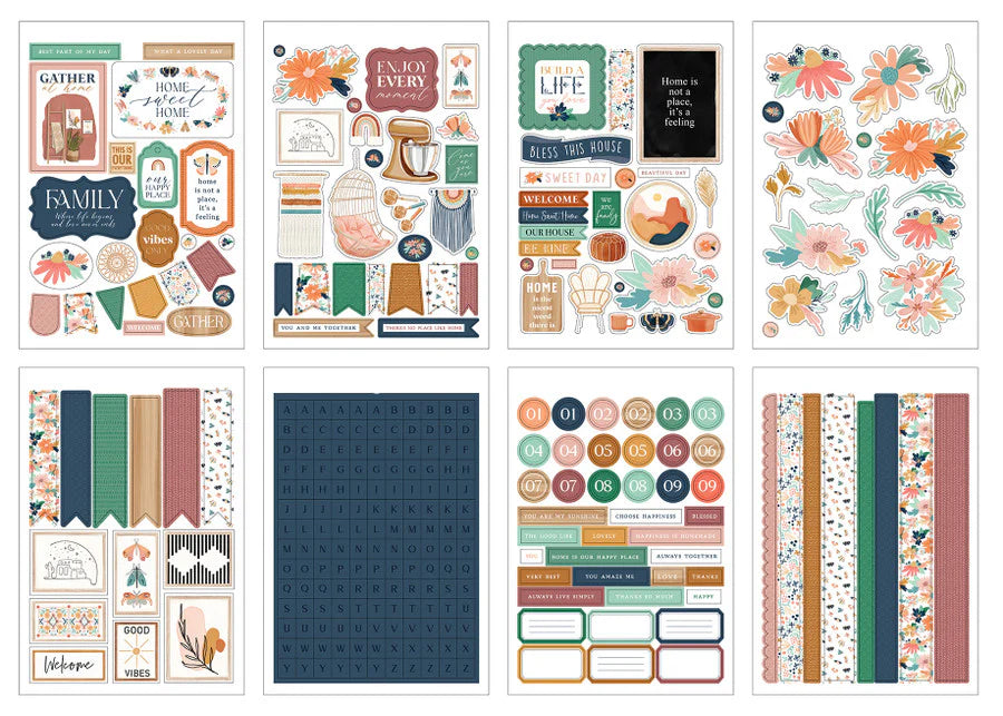 At Home Sticker Book - Carta Bella