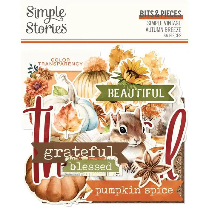Autumn Breeze Bits & Pieces - Simple Vintage - Simple Stories