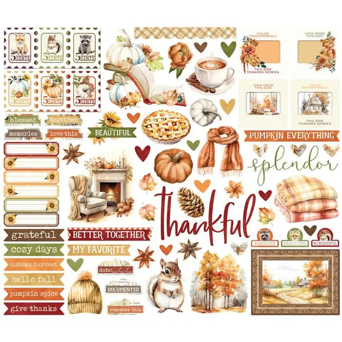 Autumn Breeze Bits & Pieces - Simple Vintage - Simple Stories